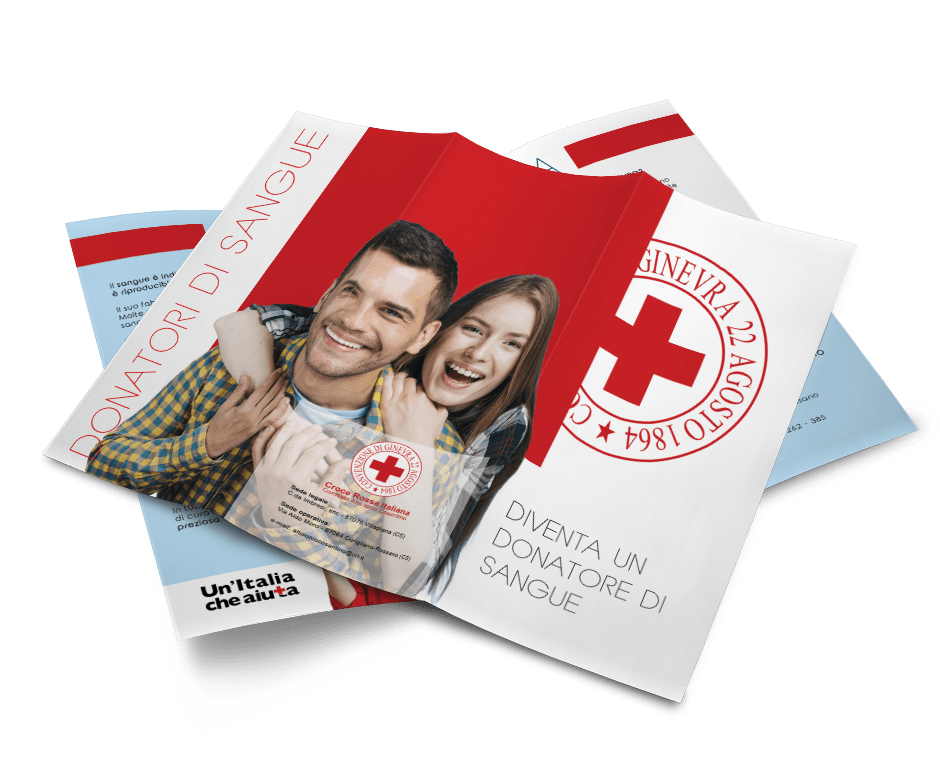 Brochure donatori di sangue - Comitato Alto Ionio Cosentino