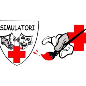 Truccatori e simulatori della Croce Rossa Italiana