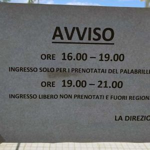 Orari PalaBrillia - HUB Vaccinale