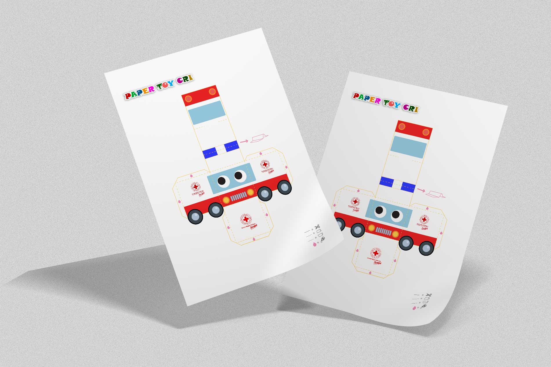 Paper Toy - Ambulanza di carta