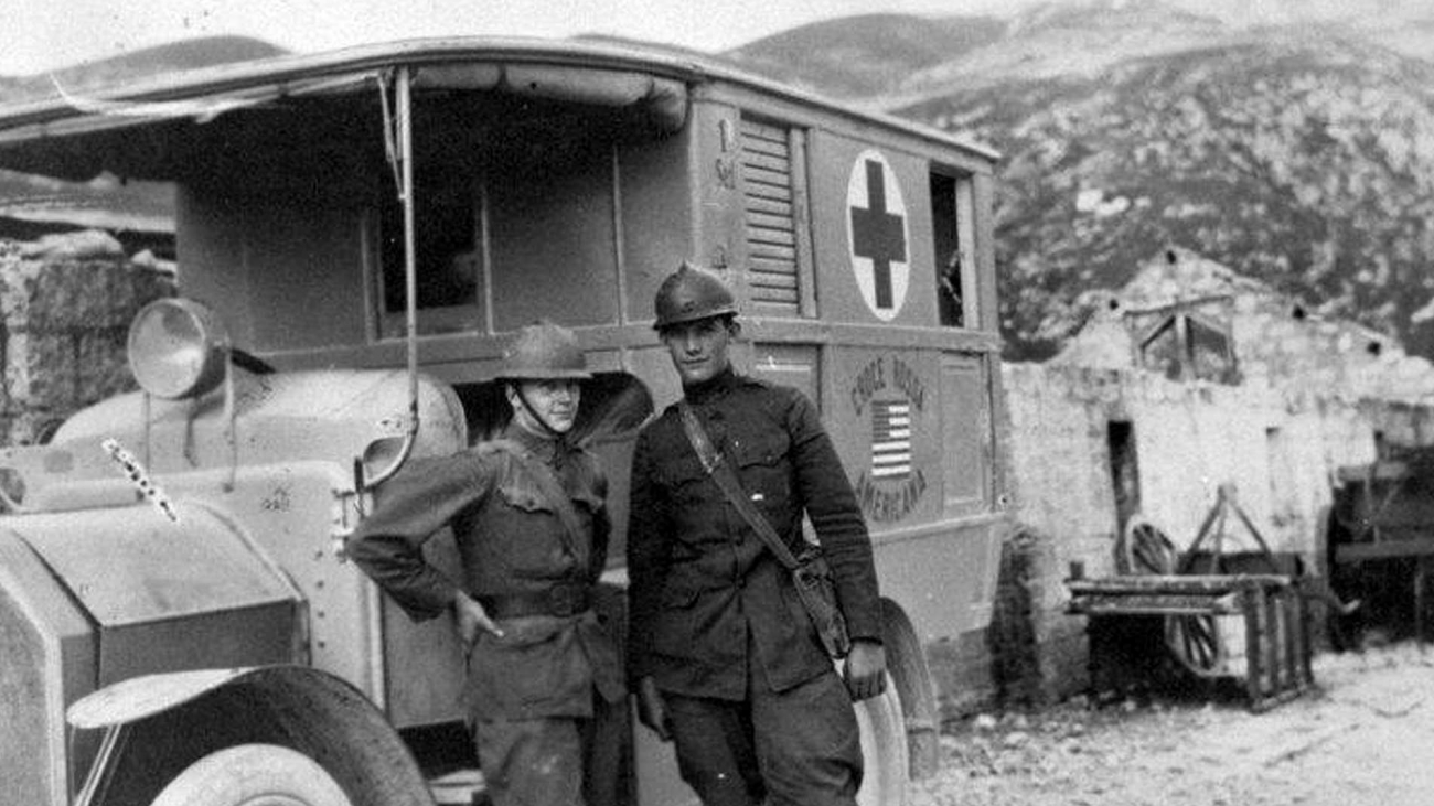 Ernest Hemingway volontario Croce Rossa