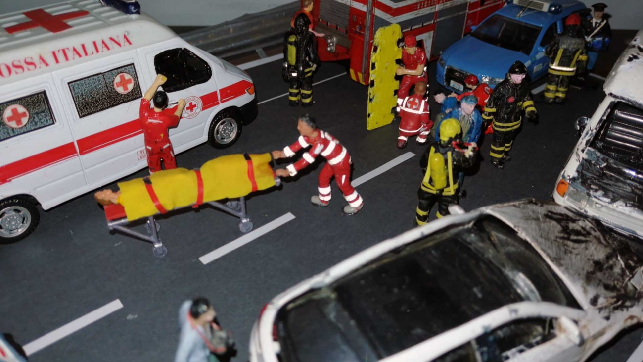 Diorama - Incidente Stradale