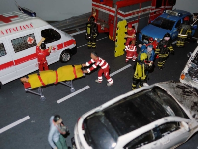 Diorama - Incidente Stradale