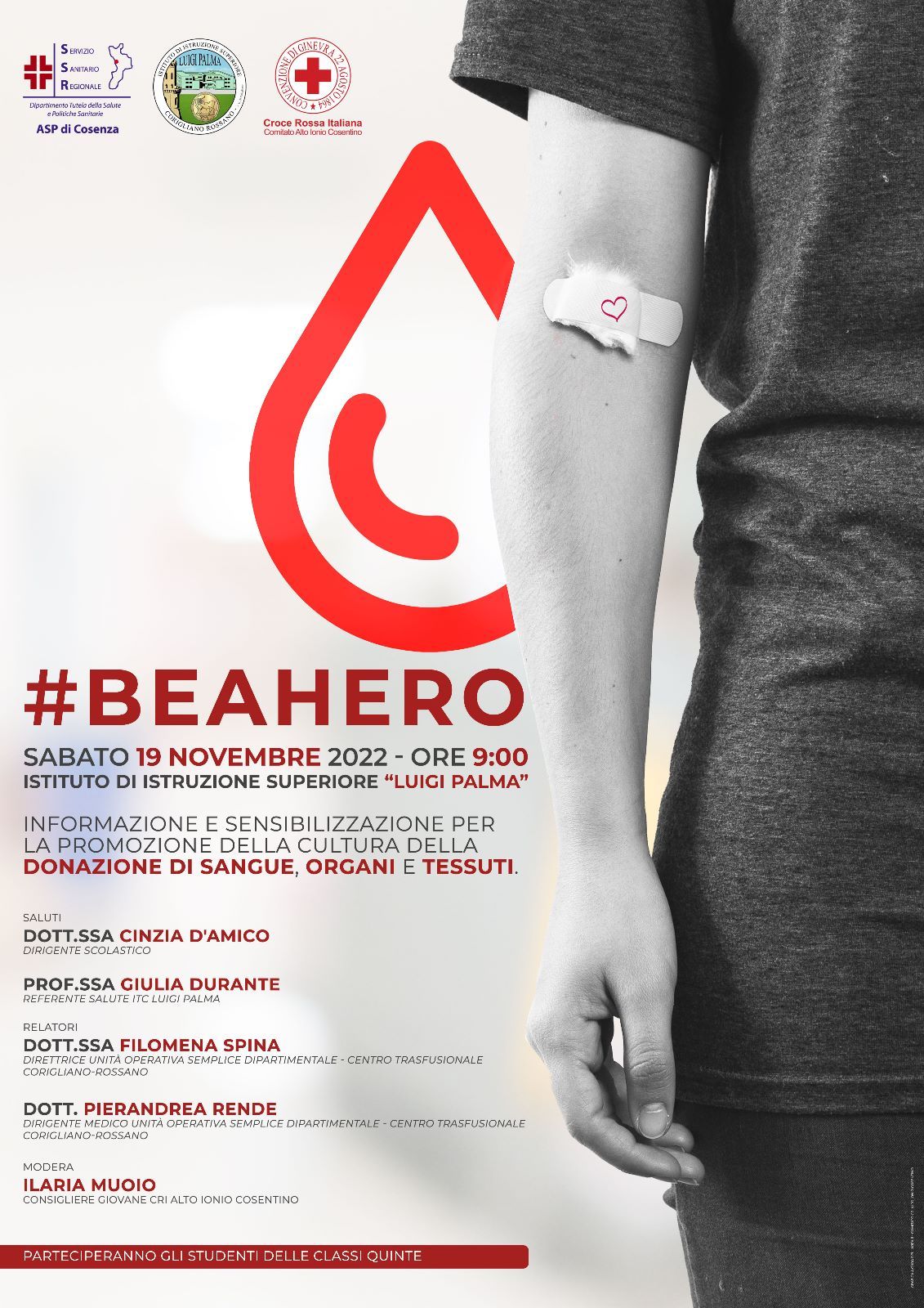 #BEAHERO - Donazione del sangue, organi, tessuti